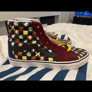 Harry Potter Hi-Top Vans Size 8.5